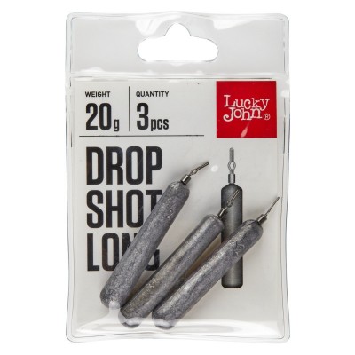 Lucky John DROP SHOT LONG : Greutate - 5gr - 4buc/plic