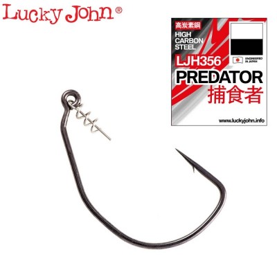 Lucky John Carlig Offset Predators nelestat 356 : Marime - 4/0